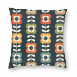 Orla Kiely Mitme varrega ja linnuga padjakate Skandinaavia lilleline p&otilde;randapadjakate elutoa diivanile, padjap&uuml;&uuml;r, kodukujundus 45x45cm