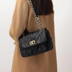 Uus s&uuml;gis-talvine ehtsast nahast naiste kott Teemantruuduline kott Suure mahutavusega ketiga kott Crossbody kott