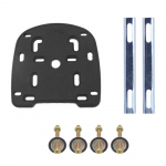 Universaalne mootorratta elektris&otilde;iduki tagumine korpuse saba &uuml;lemise kasti pagasiruumi kronstein alusplaadi alusplaadi kinnitusraami lisavarustus