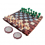 1 komplekt magnetilised metsa seened malem&auml;ng kokkurullitava palklauaga Lapsed T&auml;iskasvanud Kaasaskantav Reisim&auml;ng &Otilde;petlik Kabe Lauam&auml;ng M&auml;nguasi roheline