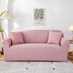 &Uuml;hev&auml;rviline kootud polaarfliisist diivanikate - T&auml;ielikult kattev padjakate 4-seater (235-300cm)