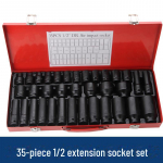 12,5 mm seeria 35-osaline pneumaatiline padrunikomplekt auto remondiks