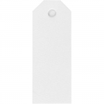 &Eacute;tiquettes cadeaux 3x8 cm - Blanc - 20 pcs