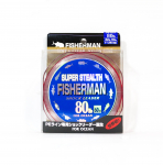 Fisherman Super Stealth Nailonist amortisaatorli liider 80 lb x 60 meetrit (0030) puhas