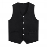 Lapsed, poisid, t&uuml;drukud, n&ouml;&ouml;bid, vabatahtlik vest, &uuml;hev&auml;rviline V-kaelus, varrukateta, ebaregulaarne &auml;&auml;ris, vest Vabatahtlike tegevuste vormiriietus 13-14 Years