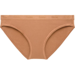 Calvin Klein Natural Series Kirjatr&uuml;kiga Keskmise V&ouml;&ouml;kohaga Lihtne Kolmnurk Alusp&uuml;ksid Naiste alusp&uuml;ksid Pruun QF6761AD-BO8 M