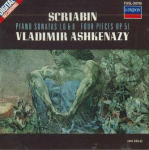 CD VLADIMIR ASHKENAZY - Skrjabin Klaverisonaat nr 1 F35L20118 LONDON Jaapan Klassikaline Kasutatud