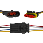 2 tk hermeetiline pistik Superseal 4 kontaktiga Veekindel