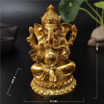 Pronksiv&auml;rvi Lord Ganesha Buddha kujud Elevant Hindu Jumal Skulptuur Figuurid Kaunistused Vaik Kodukaunistus &Otilde;nnelikud Kingitused pronksi
