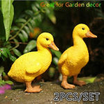 2 tk/ paar vaigust pardikujusid aia &otilde;ue kaunistamiseks, armsad vaigust pardid kodu aia kaunistused