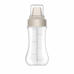 350 ml 5 auguga pigistatavad maitseainepudelid d&uuml;&uuml;sidega Plastikket&scaron;up Sinep Kuumad kastmed Oliivi&otilde;li pudelid K&ouml;&ouml;gitarvikud valge