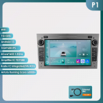 Hizpo Android 14 Autoraadio DSP Traadita Carplay Auto Opel Astra H J 2004 Vectra Vauxhall Antara Zafira Corsa C D Vivaro Meriva Veda jaoks G P1 4Core 1G 32G