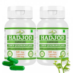 Morsan Nutraveda Hadjod (Cissus Quadrangularis, Harjor) Ekstrakti kapslid | 60 x 500 mg Taimsed kapslid | Toetab looduslikku paranemist (Pakis 2)