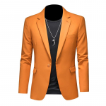 Meeste suur pluss suuruses slim fit bleiser - Pulma- ja &auml;ririietus 4XL