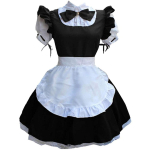 Naiste Prantsuse neiu riietus Lolita kleit armas Cosplay Anime p&otilde;ll Cosplay neiu kleit Meeste vormiriietus kohviku kost&uuml;&uuml;m Mucama S gray
