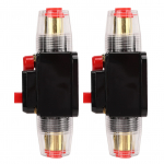 12 24V inline kaitsel&uuml;liti, klemmid k&auml;sitsi l&auml;htestatava kaitsmepesaga, termokahanev 100A