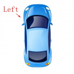 Nissan Qashqai 2007-2014 asenduspeegli korgid, krunditud hallid k&uuml;ljeukse tahavaatepeegli katte autotarvikud