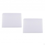 2 Pieces Insert Non-woven Fleece Line Fixable, on Side 100cm for Bags, Clothes