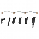 Sisselaskekollektori p&ouml;&ouml;rdklappide komplekt 55210201 Sobib Vauxhall Astra H Signum Vectra C Zafira B jaoks