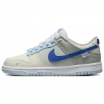 Nike Dunk Low GS Just Stitch It - Hyper Royal Laste tossud Kreemjas Ivoorvalge FB1843-141 35.5