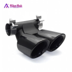 Must kahekordne v&auml;ljalasketoru Porsche 718 Boxster/Cayman 981 GTS jaoks - V&auml;ljalasketoru modifikatsioon 09-15 Cayman/Boxster 987 (Brushed)