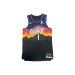 Nike Devin Booker Phoenix Suns City Edition The Valley L&otilde;tv Mugav Hingav Korvpallivorm Unisex vorm Must CN1627-010 M