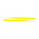 POPETPOP 1 Komplekt Autokere Kleebis Kapoti Triibu Kleebis Auto K&uuml;lje V&otilde;idus&otilde;idu Vin&uuml;&uuml;l Auto 190X9X1CM kollane