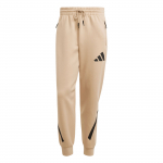 Adidas Z.N.E. T&otilde;elise paranemise sari FW24 Br&auml;ndi logo Mansetiga Mugavad Spordi vabaajap&uuml;ksid Meeste p&uuml;ksid Helepruun JE7539 M