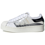 Adidas Originals Superstar Seeria Julge L&auml;bipaistev Paks Tald Madala S&auml;&auml;rega Rula Kingad Naiste Tennised Ivor-Valge FV3361 39⅓