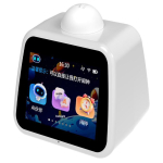 Mitmekeelne laste &otilde;ppimispliiats: Inglise s&otilde;naraamat ja v&otilde;rgu&uuml;henduseta t&otilde;lkija Learn Smart Alarm Clock - With Textbook - D1 white