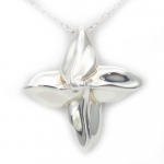 Used TIFFANY&Co. Necklace poinsettia Silver925 3.48g Silver Accessories