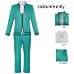 Saiki Kusuo Cosplay Kost&uuml;&uuml;m Meestele No Sai-nan Koolivormi &Uuml;likond Anime Saiki K. katastroofiline elu Kost&uuml;&uuml;mid Halloweeni jaoks Comic Coni jaoks XS
