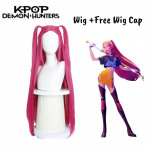 Anime KPop Deemonik&uuml;tid Mira Cosplay Kost&uuml;&uuml;m Parukas Huntrix &uuml;likond Halloweeni pidu Naistele T&uuml;drukutele Karneval XS