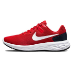 Nike Revolution 6 University Red Meeste Tossud Must Valge DC3728-600 44