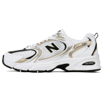 New Balance NB 530 seeria retro mugavad v&otilde;rkkangast s&uuml;nteetilisest nahast madala s&auml;&auml;rega vabaaja jooksujalatsid unisex tossud valged mustad MR530UNI 37