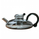 Lilletee teekannu komplekt Briti stiilis keedetud puuvilja tee komplekt kuumakindlast klaasist P&otilde;hjamaade taskukohane luksuslik tervisekann