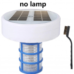 Automaatne basseinipuhasti Automaatne l&uuml;litus P&auml;ikeseenergia Vaskbasseini ionisaator Hoiab basseini puhta ja selgena RGB LED-valgusti Kuni 35000 gallonit