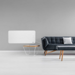 Radiateur - PRINCESS - 348421 - 2000 W - Connect&eacute; - Verre - Blanc valge