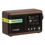 Raadio Mini DAB+ - PURE - Klassikaline Stereo - Bluetooth - 2x20W - Pruun pruun