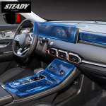 Jetour X70 PLUS jaoks  Auto salongi keskkonsooli l&auml;bipaistev TPU kaitsekile Kriimustusvastased paranduslisatarvikud GPS navigation