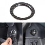 ABS Carbon fiber Engine Start/Stop Button Switch Trim Ring For Toyota Tundra 22+