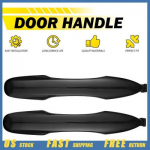 2X Front / Rear Outer Handle w/o Hole Black Fit Toyota Corolla Camry 2018- V