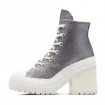 Converse Chuck 70 De Luxe Sequin K&otilde;rge Kontsaga Kulumiskindlad Hingavad Keskmise K&otilde;rgusega Espadrillid Naiste Hall 38 hall v&auml;rv