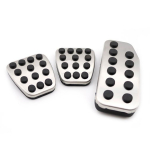 Car pedals For Honda Fit HRV modification, accelerator, brake, rest area, anti-skid pedals 3 pc