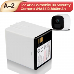 A-2 Laetav liitiumaku Arlo Go mobiilse HD-turvakaamera VMA4410 jaoks 3660mAh