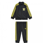 Adidas Originals X Smileyworld Koost&ouml;&ouml; Vabaaja Spordidress Sst Triibuline Mugav Mitmek&uuml;lgne Jakk Lihtne Pehme Pikk P&uuml;ksid Beebikomplekt Must JD2874 A/62
