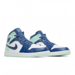 Air Jordan 1 Mid Sinised M&uuml;ndirohelised Meeste Retro Tossud 554724-413 EU 47.5 tumesinine/m&uuml;ndi