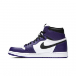 Air Jordan 1 Retro High OG Court Purple 2.0 555088-500 EU 42.5 lilla/valge