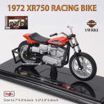 Maisto 1:18 Harley-Davidson Mootorratas 1972 XR750 V&otilde;istlusmootorratas 1962 FLH 1928 JDH Sulamist Mootorratta Mudel M&auml;nguauto Kogu