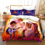 Multikas Coco Voodipesukomplekt Poistele &Uuml;he- v&otilde;i Kahekohaline Tekikott Tekikatted Komplektid Teismeliste Voodikatted EU Single(135*200cm)3pcs